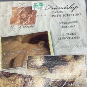FREE  W/PURCHASE 12 Gloria Gaither Friendship Cards